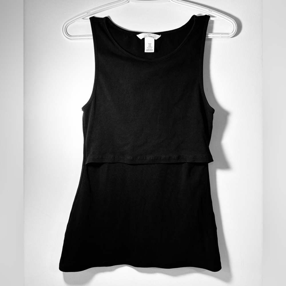 H&M Black Nursing Top